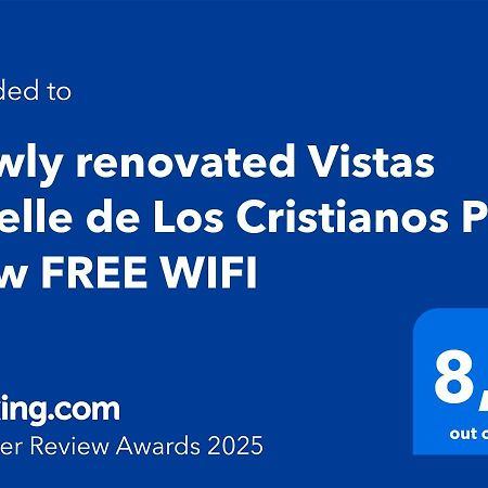 Newly Renovated Vistas Muelle De Los Cristianos Pier View Free Wifi Арона Екстериор снимка