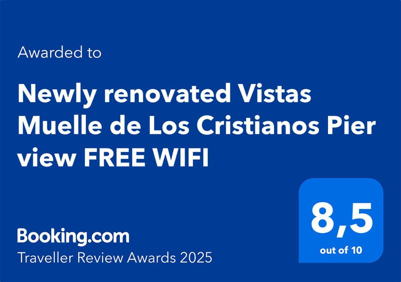 Newly Renovated Vistas Muelle De Los Cristianos Pier View Free Wifi Арона Екстериор снимка